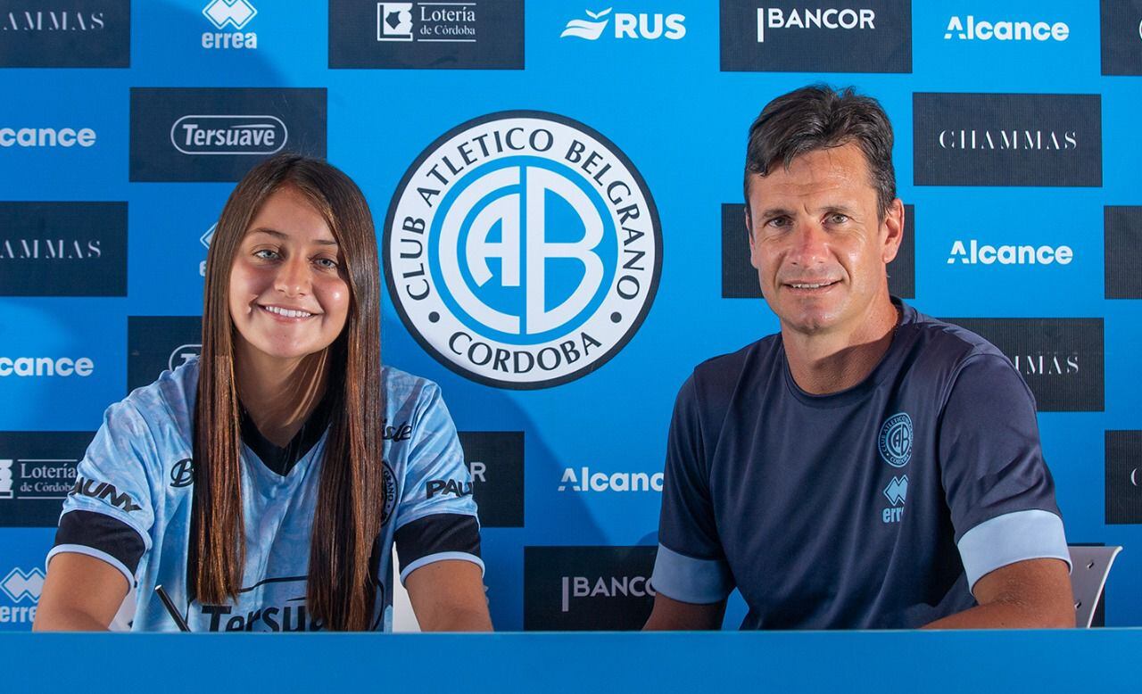 La juvenil firmó su primer contrato personal hasta diciembre de 2023 con el Pirata y jugará en Primera División de AFA