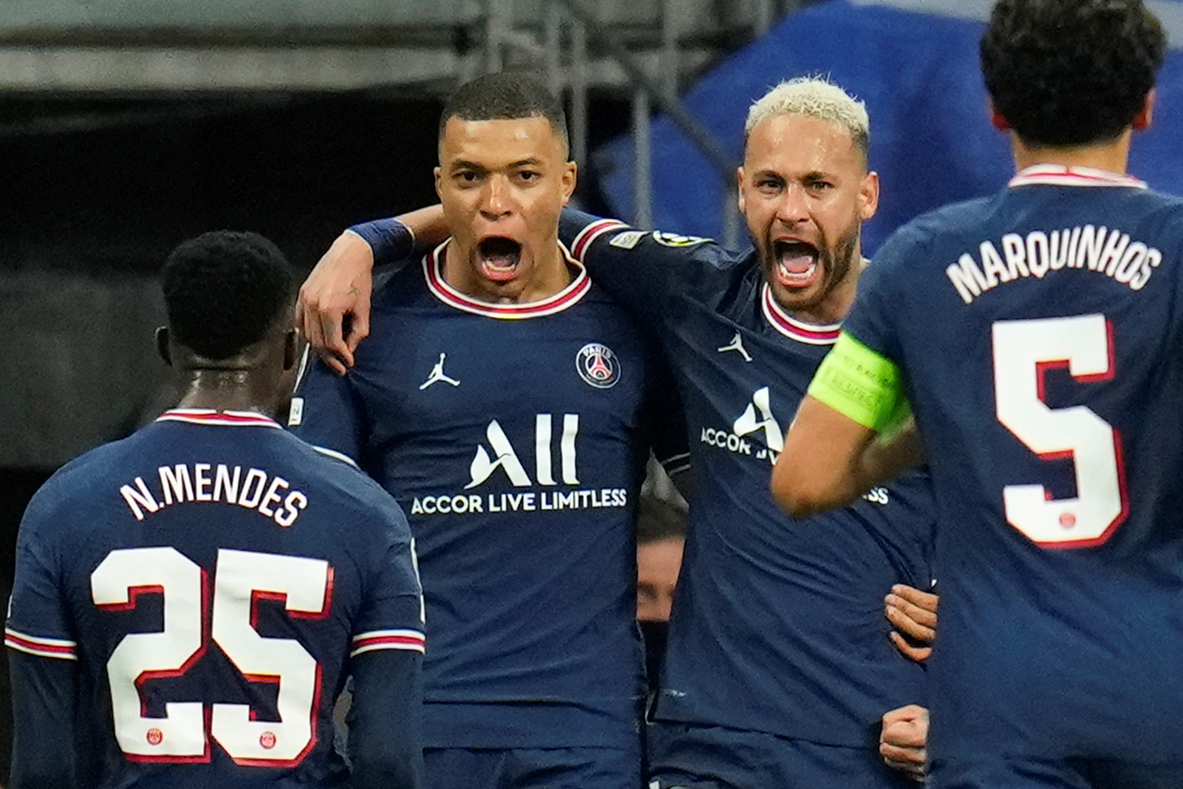 Kylian Mbappé, delantero y figura del PSG.