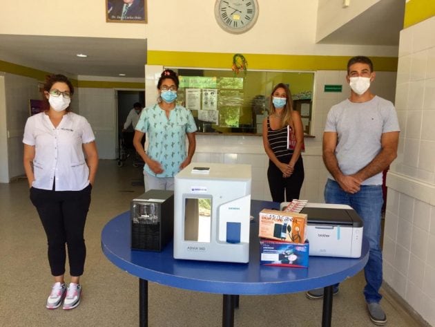 El Ministerio de Salud entregó equipamiento en  Hospitales del interior de la provincia.