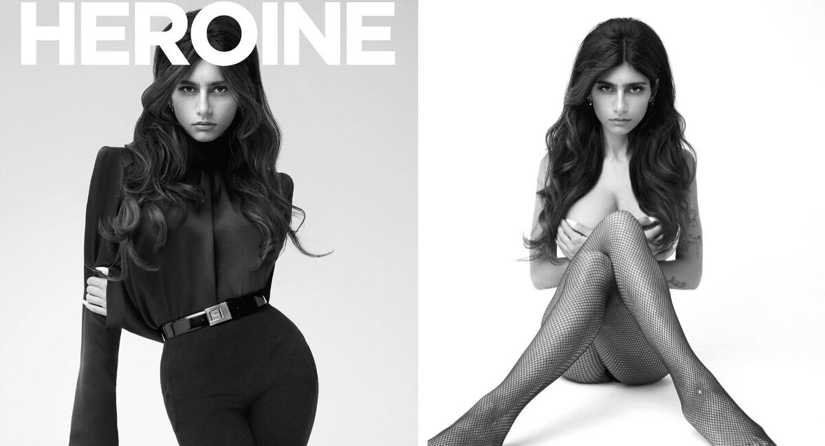 Mia Khalifa para la Revista Heroine