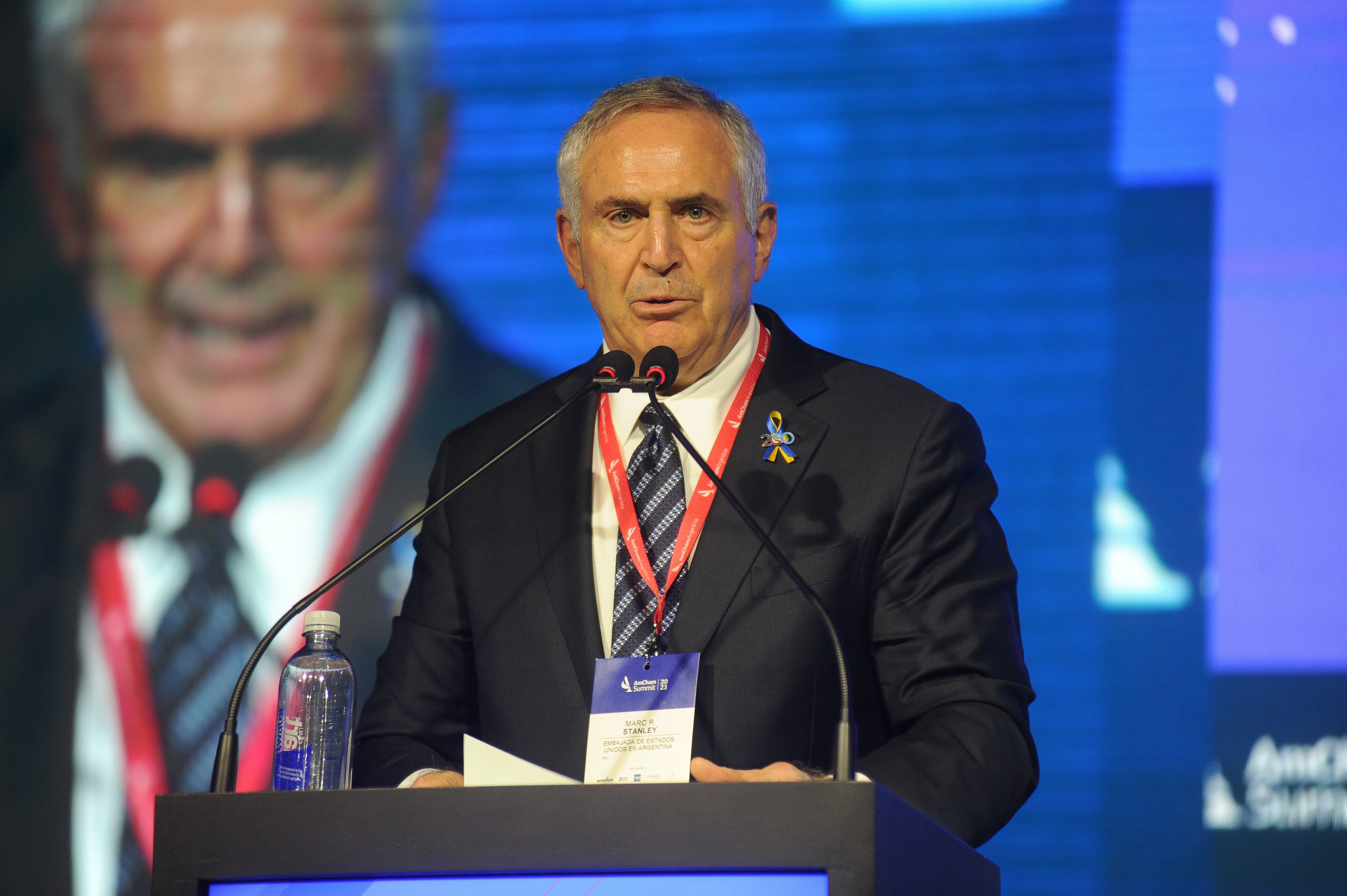 Marc Stanley, embajador de Estados Unidos. 
Foto Federico Lopez Claro