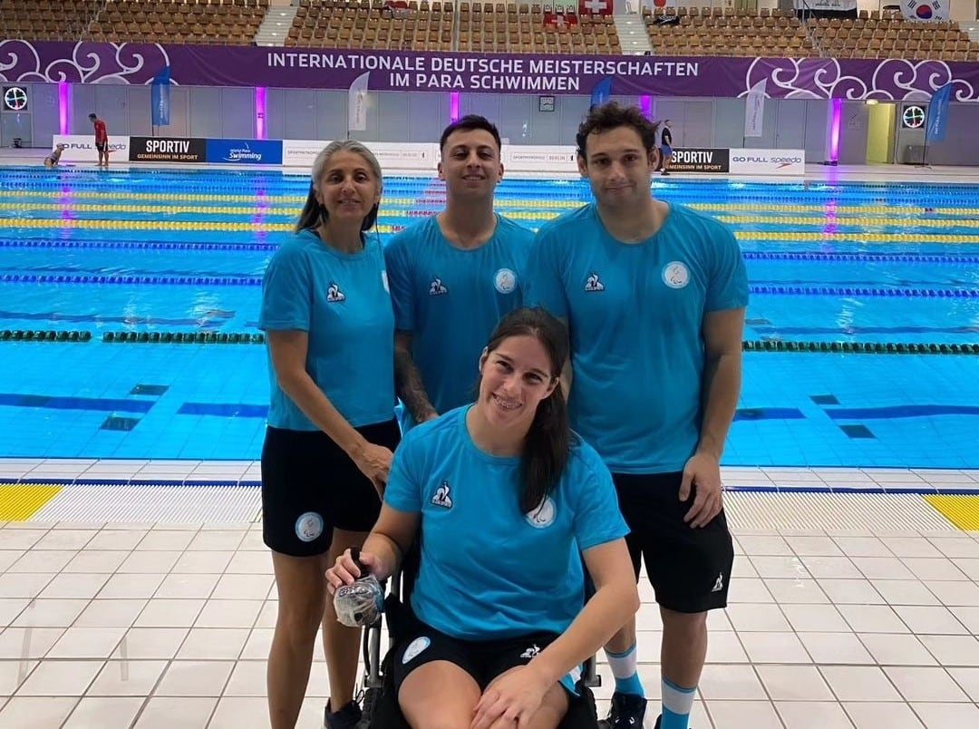 Elizabeth Noriega natación adaptada Selección Argentina