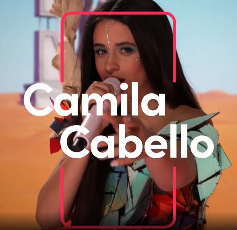 Los looks Tendencia de Camila en el adelanto de su show por TikTok.