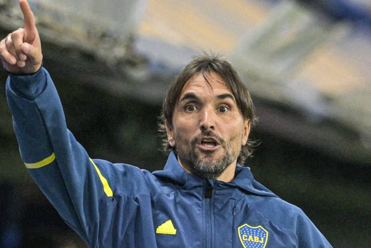 Diego Martínez, entrenador de Boca (Prensa Boca)