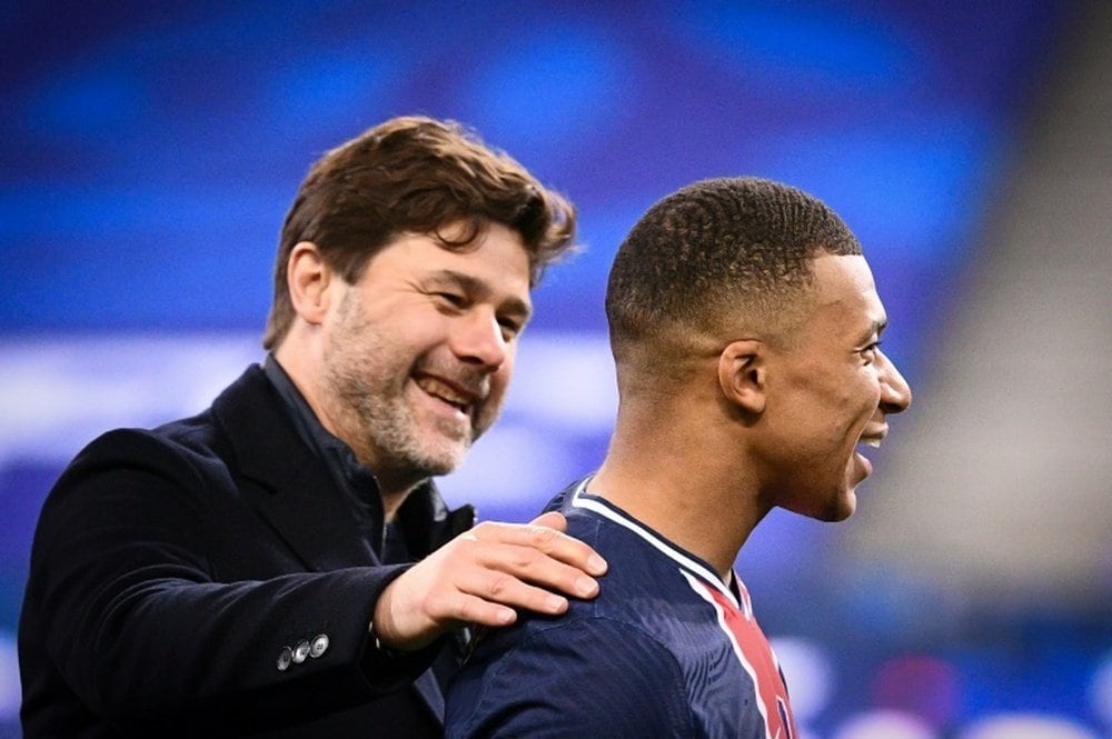 Pochettino dirigió a Mbappé entre 2021 y 2022.