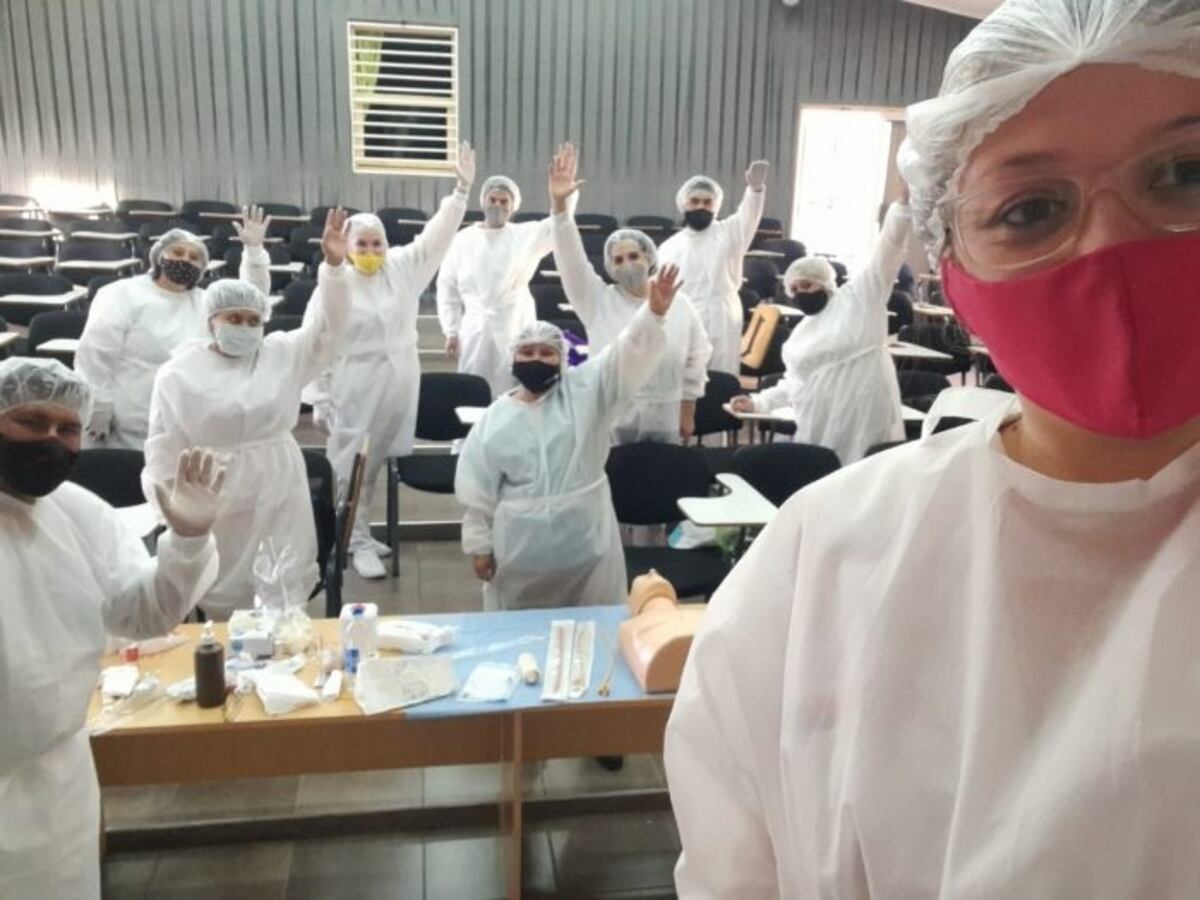 Estudiantes de enfermería colaboran con los equipos de salud en Tupungato