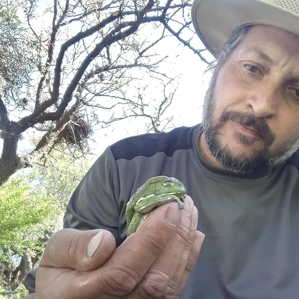 Fernando Leguizamón. Rescatista de animales de San Luis