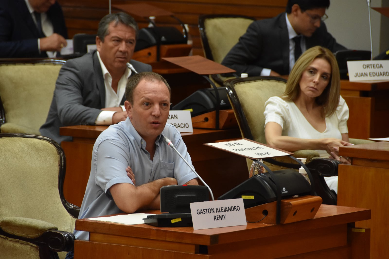 El bloque PTS - Frente de Izquierda seguirá siendo conducido por el diputado Gastón Remy.