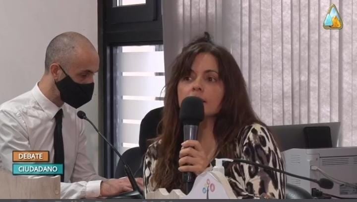 María Paz Muriel presentó la problemática ambiental que nos afecta a todos.