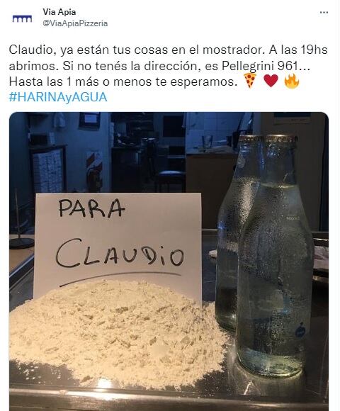 El desafío de una pizzería a un cliente enojado por los precios