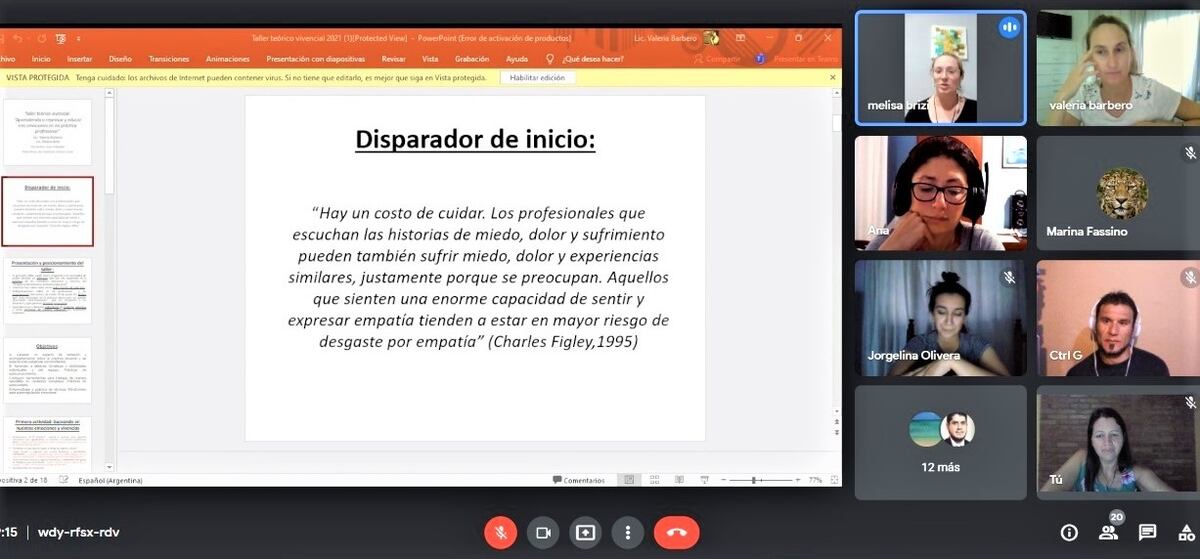 Docentes de Inclusión Educativa recibieron capacitación de UCES