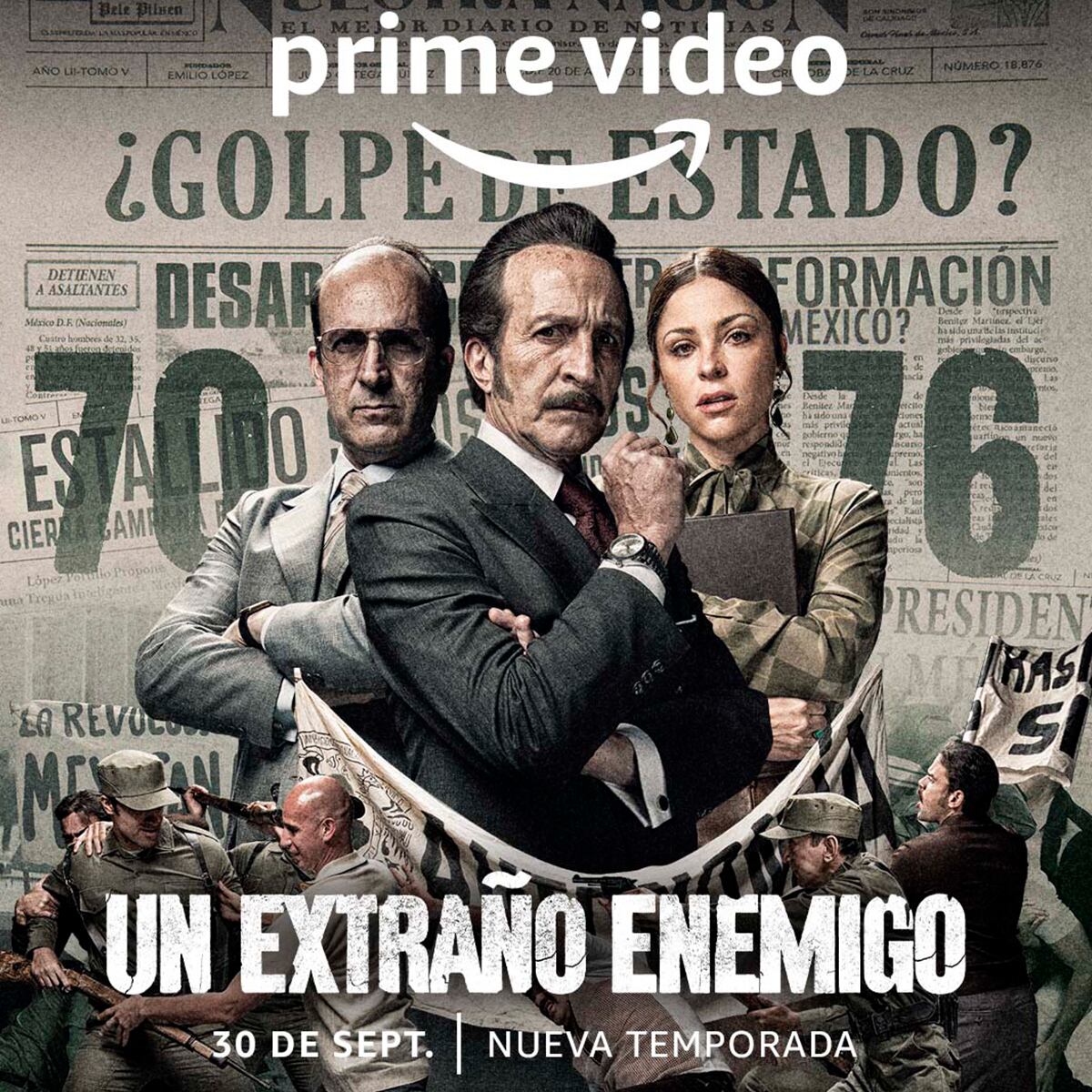 Un extraño enemigo, temporada 2, disponible a partir del 30 de septiembre en Amazon Prime Video.