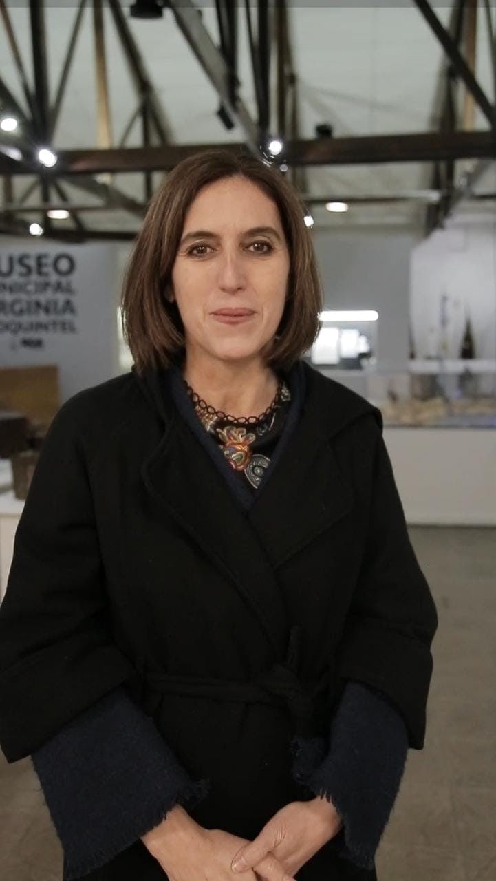 Directora del Museo de Arte Moderno de Buenos Aires, Victoria Noorthoorn.