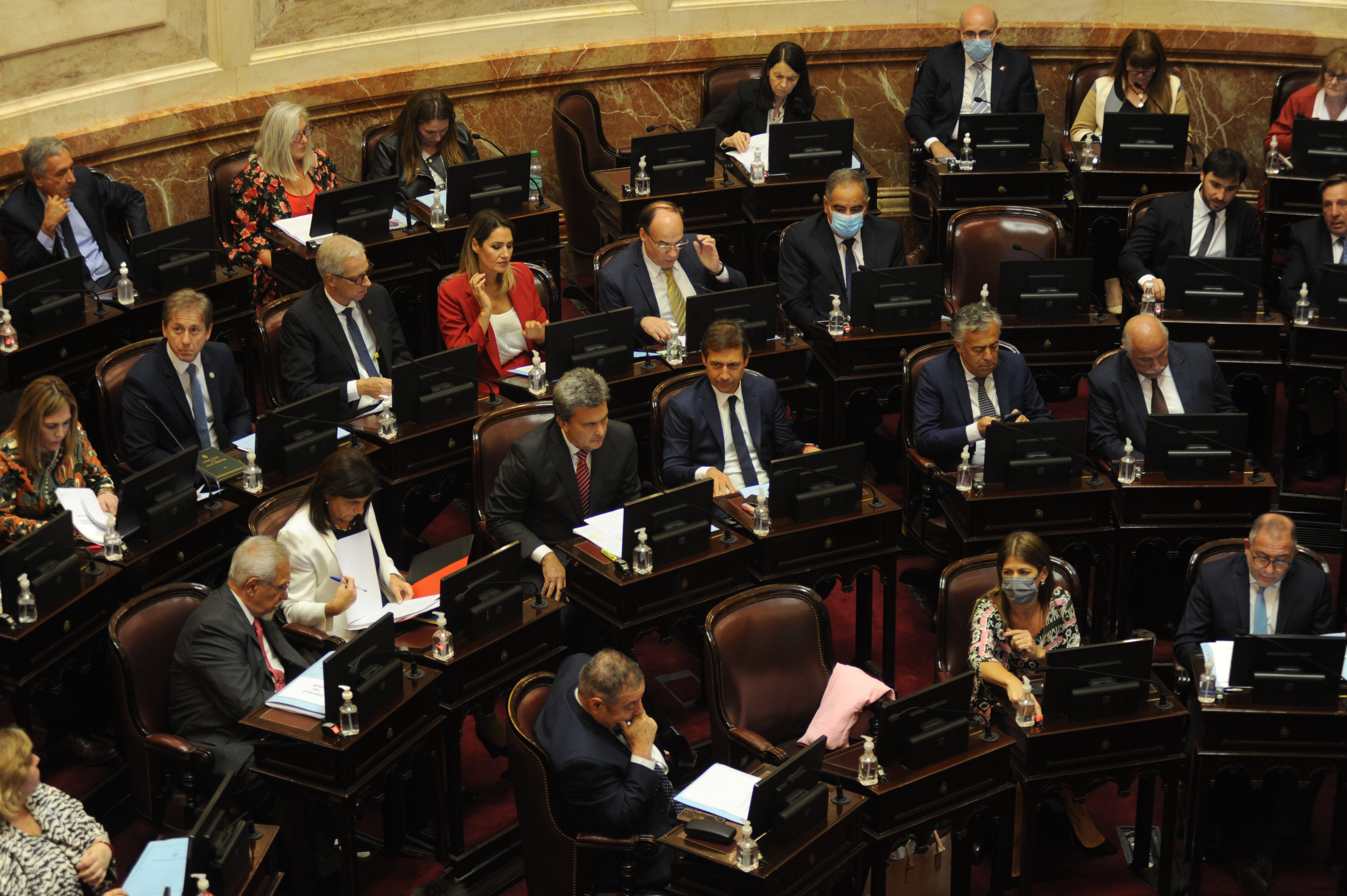 La apretada agenda del Senado