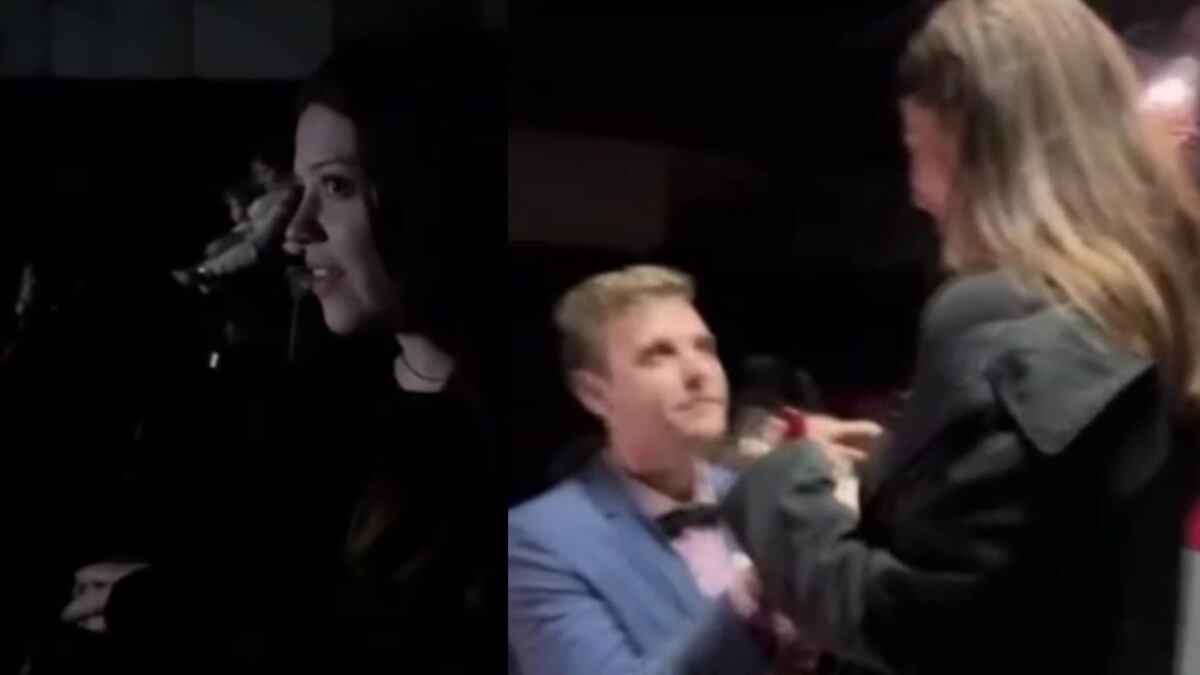 De película: un cordobés le pidió casamiento a su novia en pleno cine Gran Rex