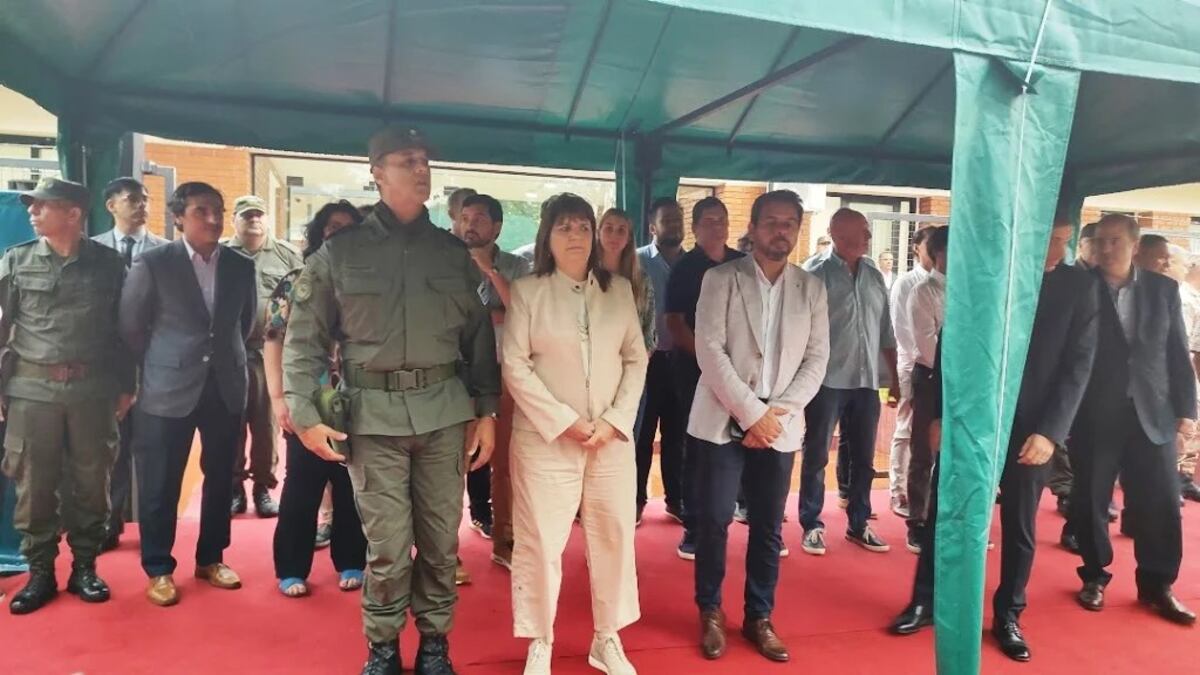 Patricia Bullrich dejó inaugurado el Centro de Análisis de Inteligencia de Gendarmería Nacional en Puerto Iguazú