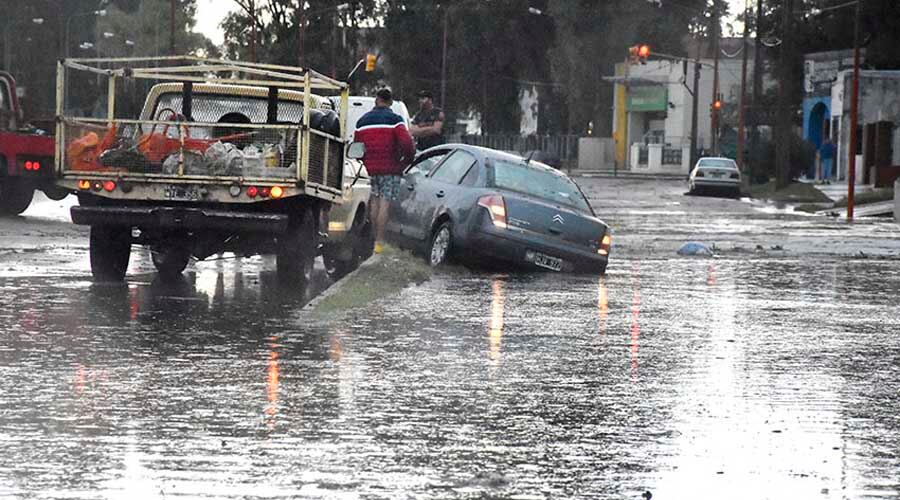 La tormenta en Santa Rosa 