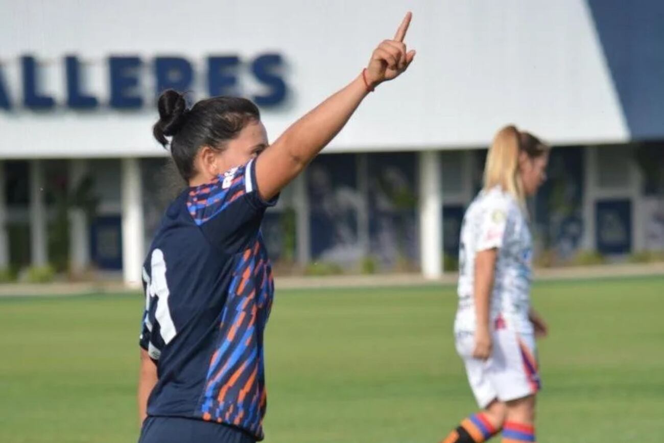 Eliana Capdevilla, jugadora del femenino de Talleres (Prensa Talleres)