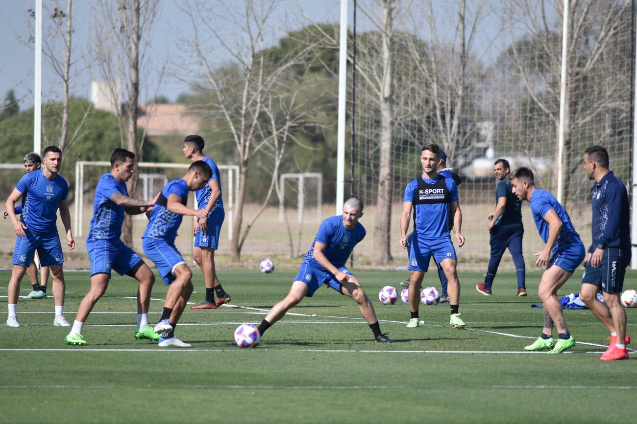 Entrenamiento de talleres en el predio Necetelli Ramiro Pereyra