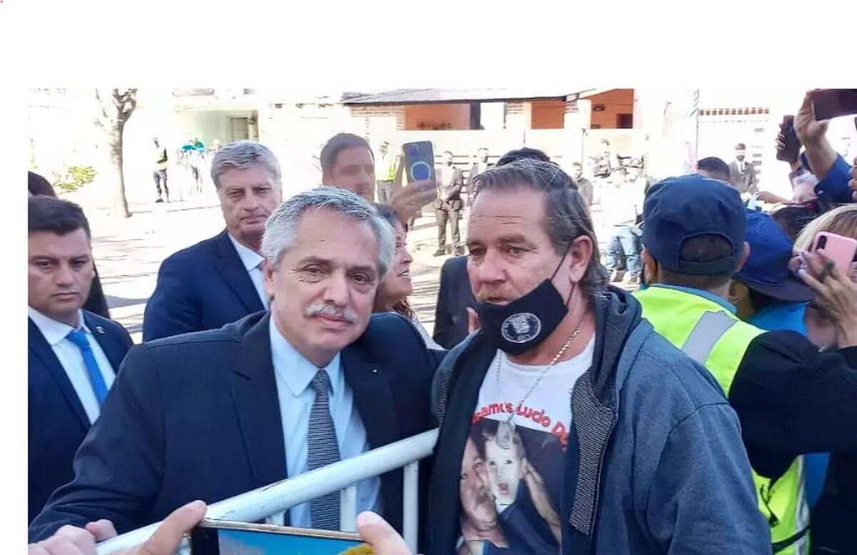 El abuelo de Lucio Dupuy habló con Alberto Fernández: “Me dio el pésame y yo le dije que agilizara la Ley”