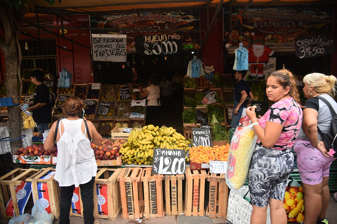 Inflación. Retocaron los precios de varios productos en la ciudad de Córdoba. (Pedro Castillo / La Voz)