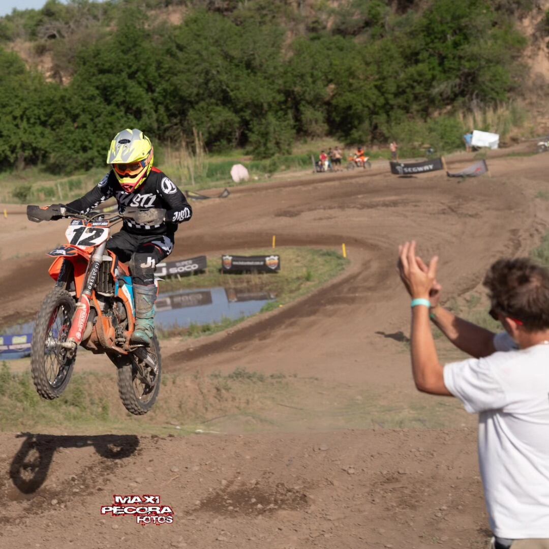 Santino Riba piloto motocross Arroyito