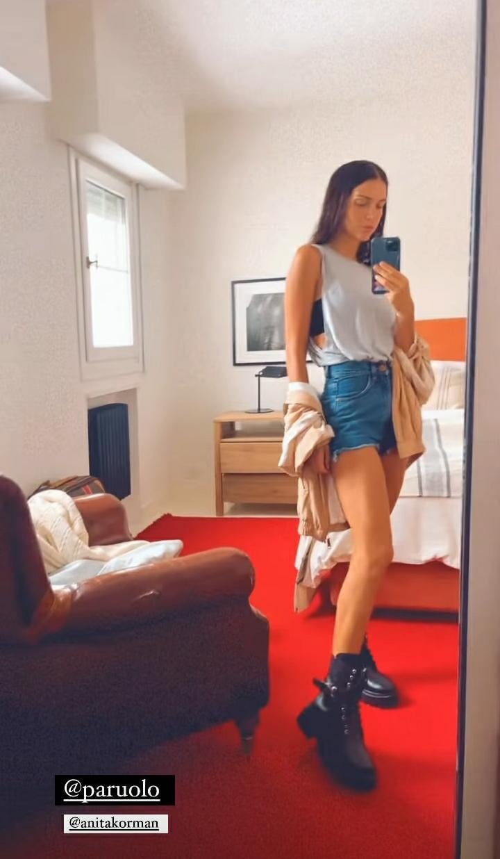 Zaira Nara con un look casual