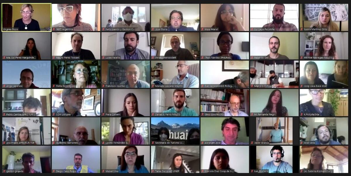 La Municipalidad de Ushuaia participó junto a Nación de los Talleres de “Ciudades sostenibles” para municipios