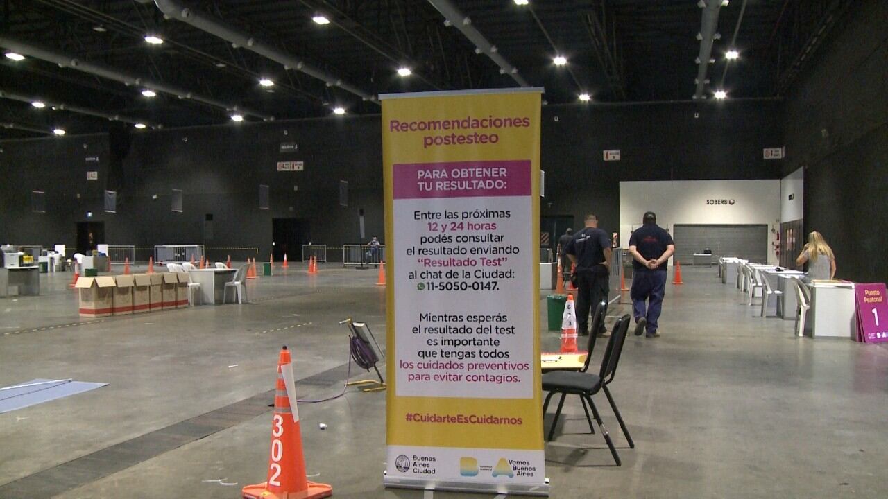 Ya funcionan en la Ciudad los centros de testeos a docentes para el regreso a las clases presenciales.