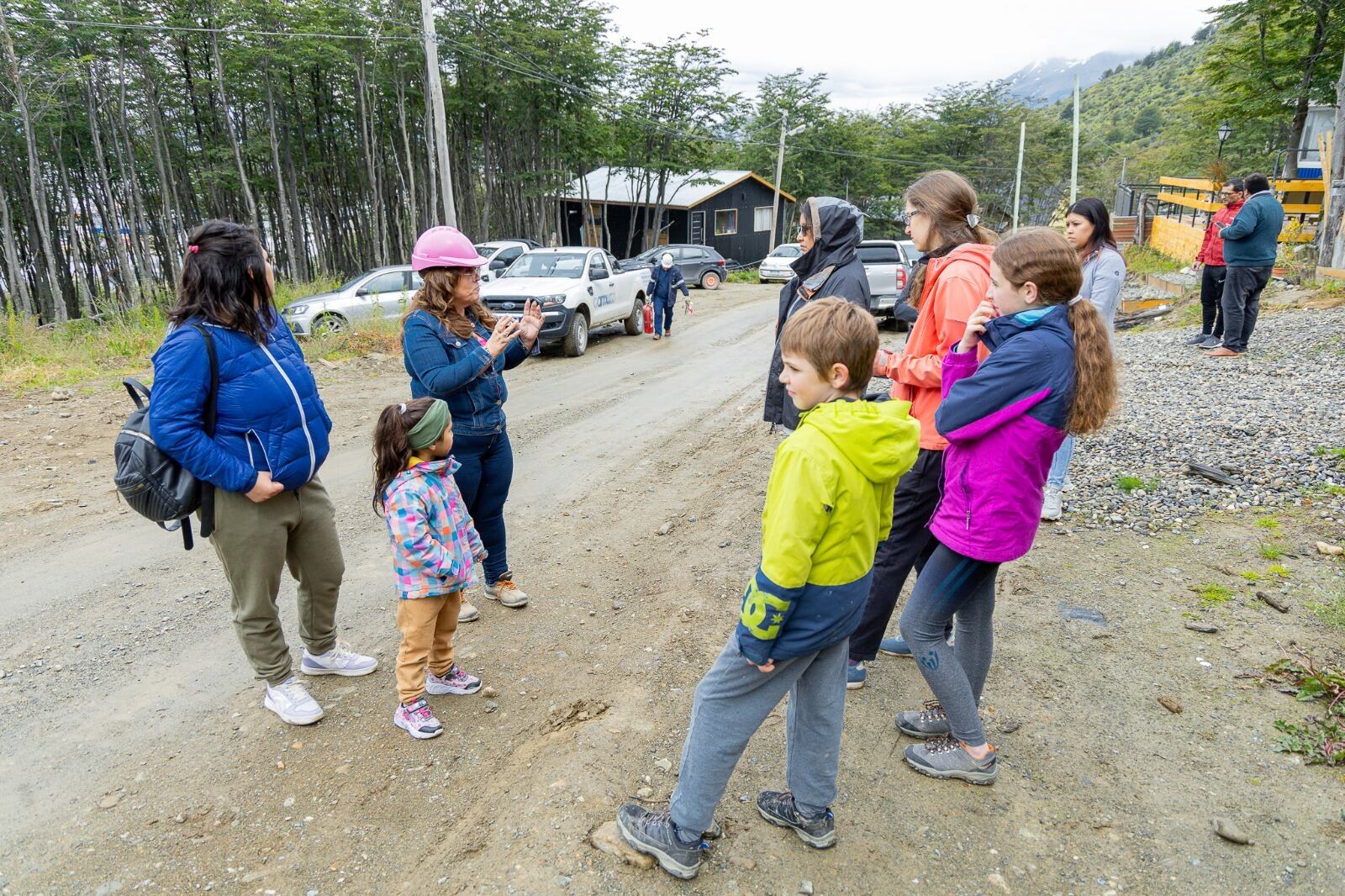 Habilitación de la red de gas en el Barrio Akar de Ushuaia