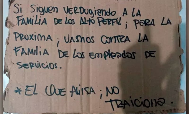 Luego de las amenazas a los agentes, balearon la oficina de Asuntos Penitenciarios.