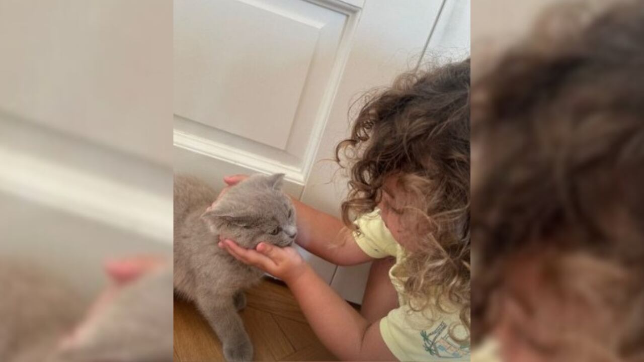 Agustina Gandolfo mostró en las redes la tierna nueva mascota de Nina, mientras espera la llegada de Theo