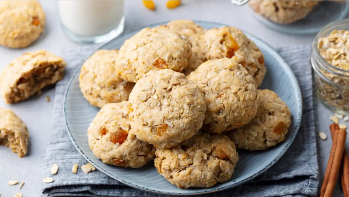 Sin harina y llenas de energía: receta de galletas de avena y miel fácil, rápido y con pocos ingredientes