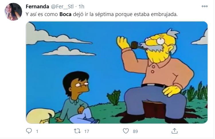 Los memes en las redes sociales tras la derrota de Boca