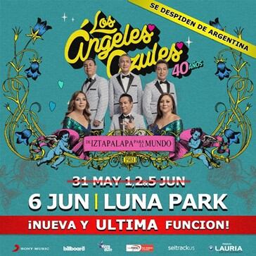 Los Ángeles Azules van por más: suman un quinto y último Estadio Luna Park.