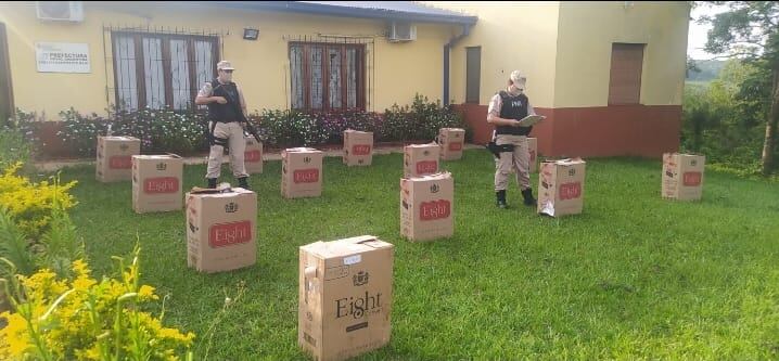 Secuestran cargamento de cigarrillos en Corpus.