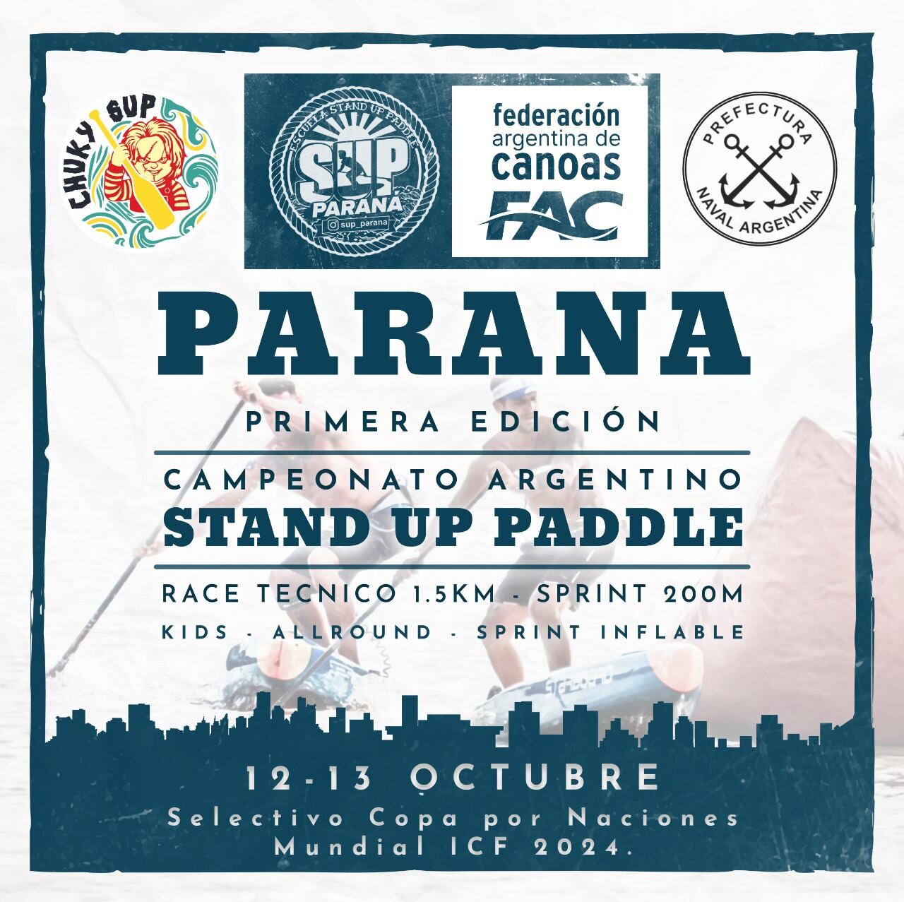 Paraná, Primera edición Campeonato Argentino Stand Up Paddle.