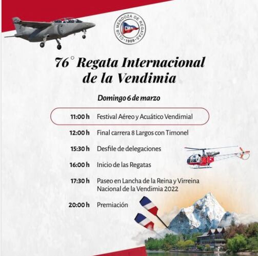 Regata Internacional Vendimia.