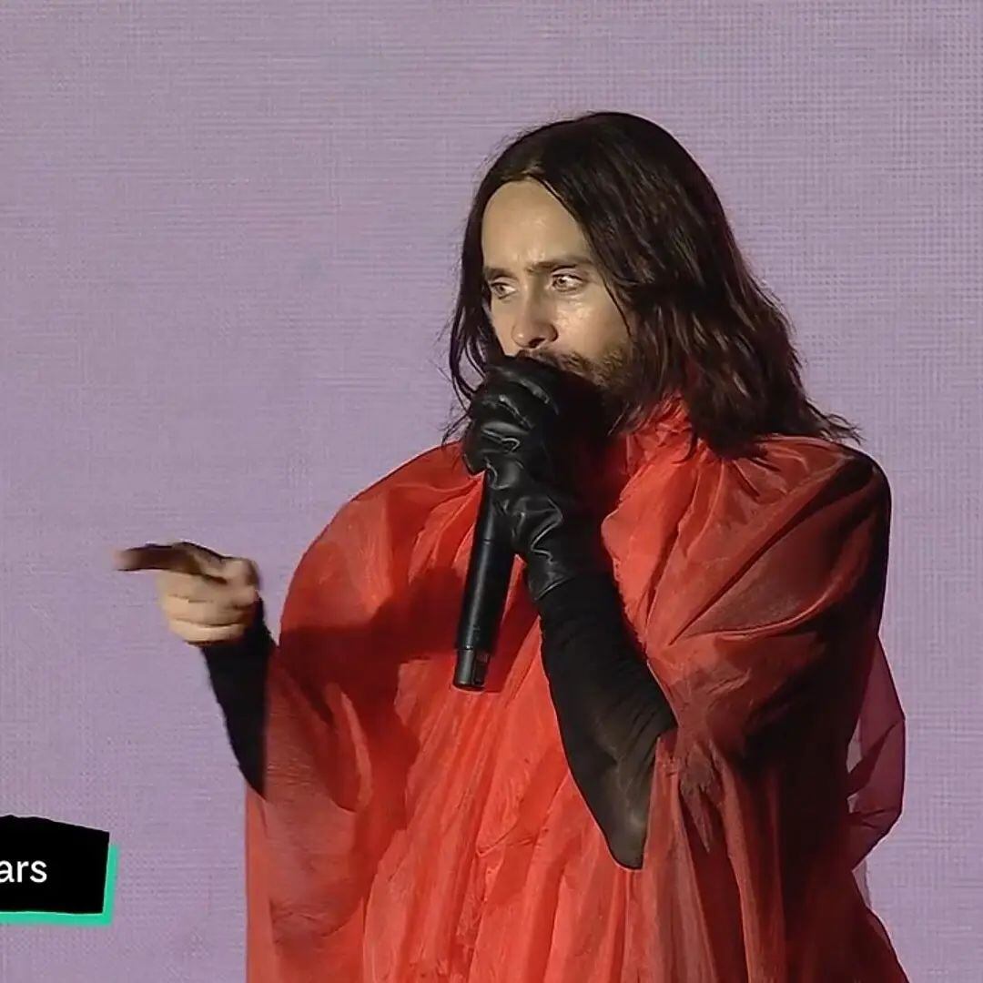 Jared Leto eligió una marca argentina para su look en el Lollapalooza 2024