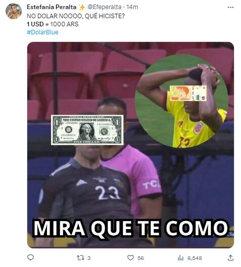 memes dólar