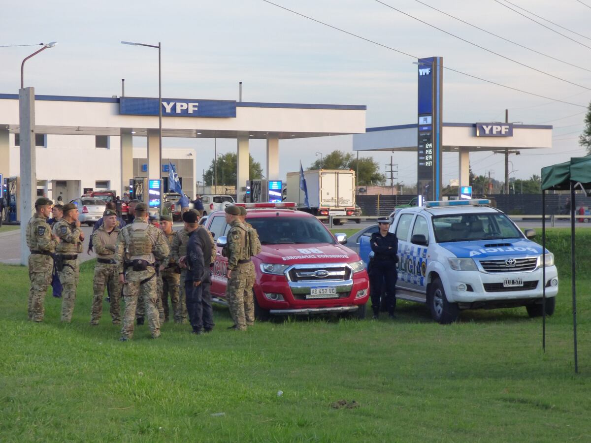Importante operativo de seguridad en Gualeguaychú por la quema de estupefacientes