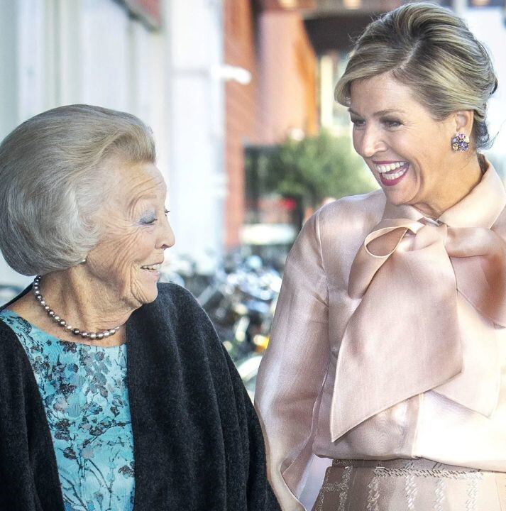 Máxima Zorreguieta y su suegra, la Reina Beatriz