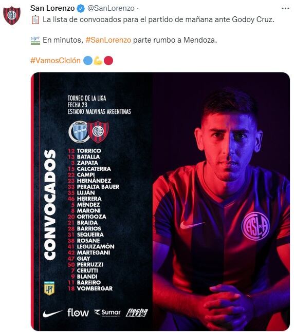 Convocados