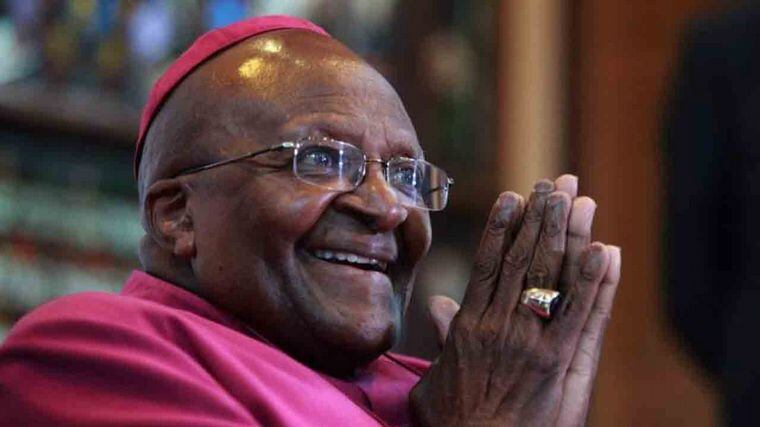 Falleció Desmond Tutu en Ciudad del Cabo.