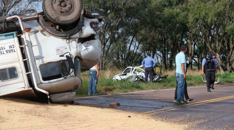 La conductora falleció en el lugar del siniestro 