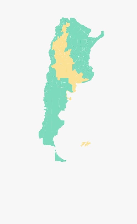 Alerta amarilla por tormentas este jueves 9 de enero.