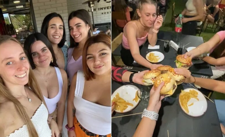 Cinco amigas buscan la mejor hamburguesa de San Juan.