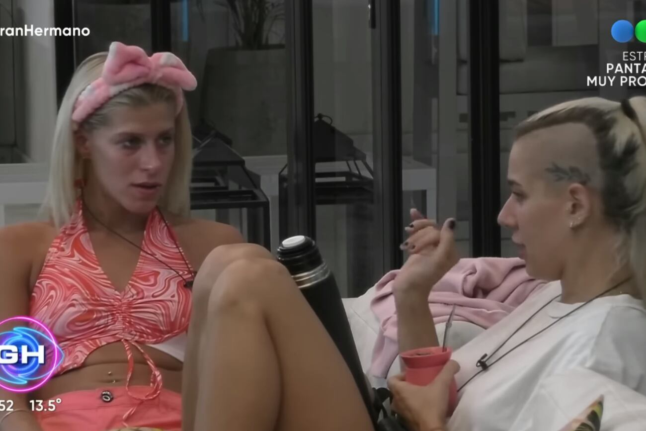 Camila encontró en Lucila una posible aliada en "Gran Hermano". (Captura)