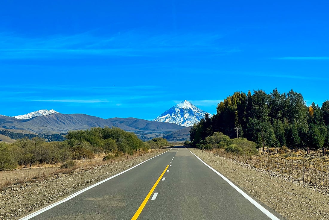 Ruta 61 a Huechulafquen, Parque Nacional Lanín. (Foto: Agustina López)