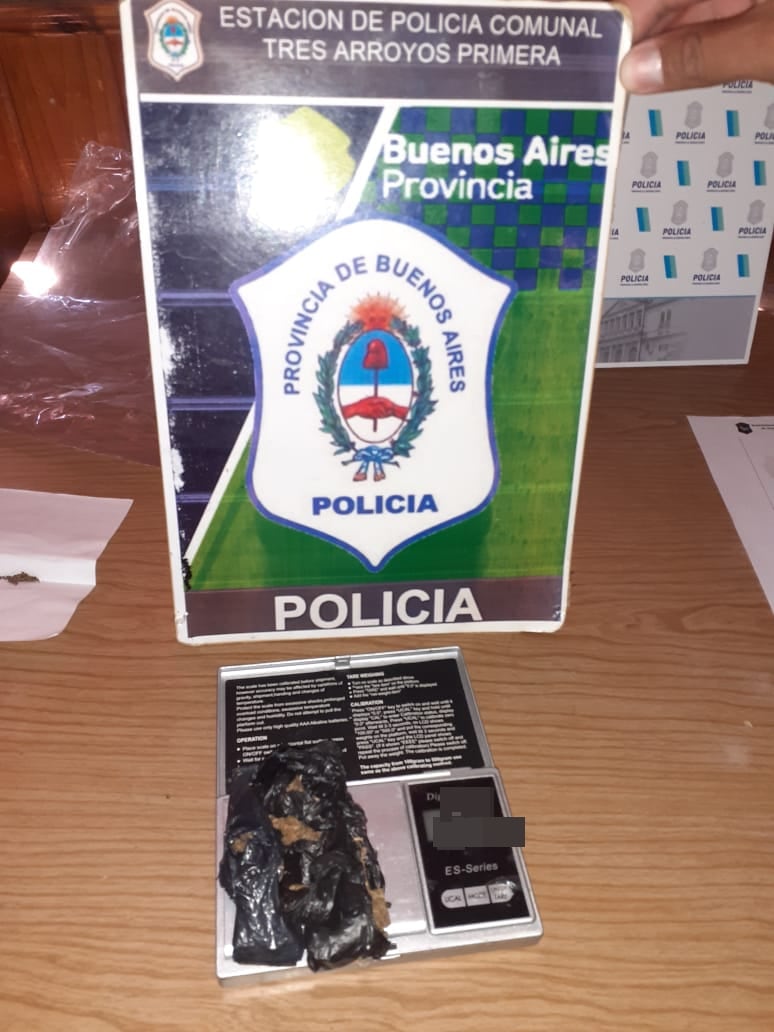 Detenida cuando intentó ingresar marihuana a la Comisaría de Tres Arroyos